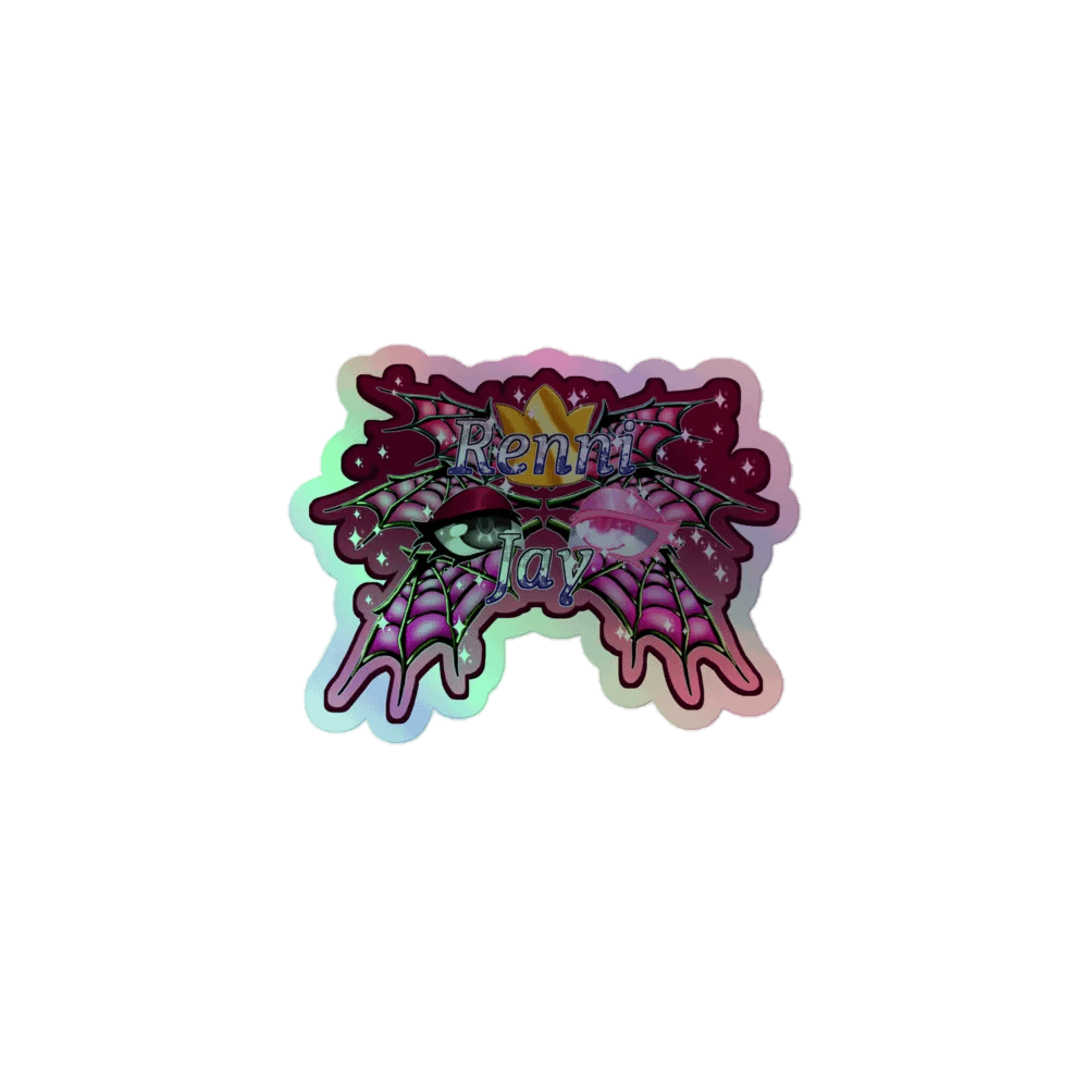 Renni Jay Vtuber Logo Sticker Holographic product image (1)