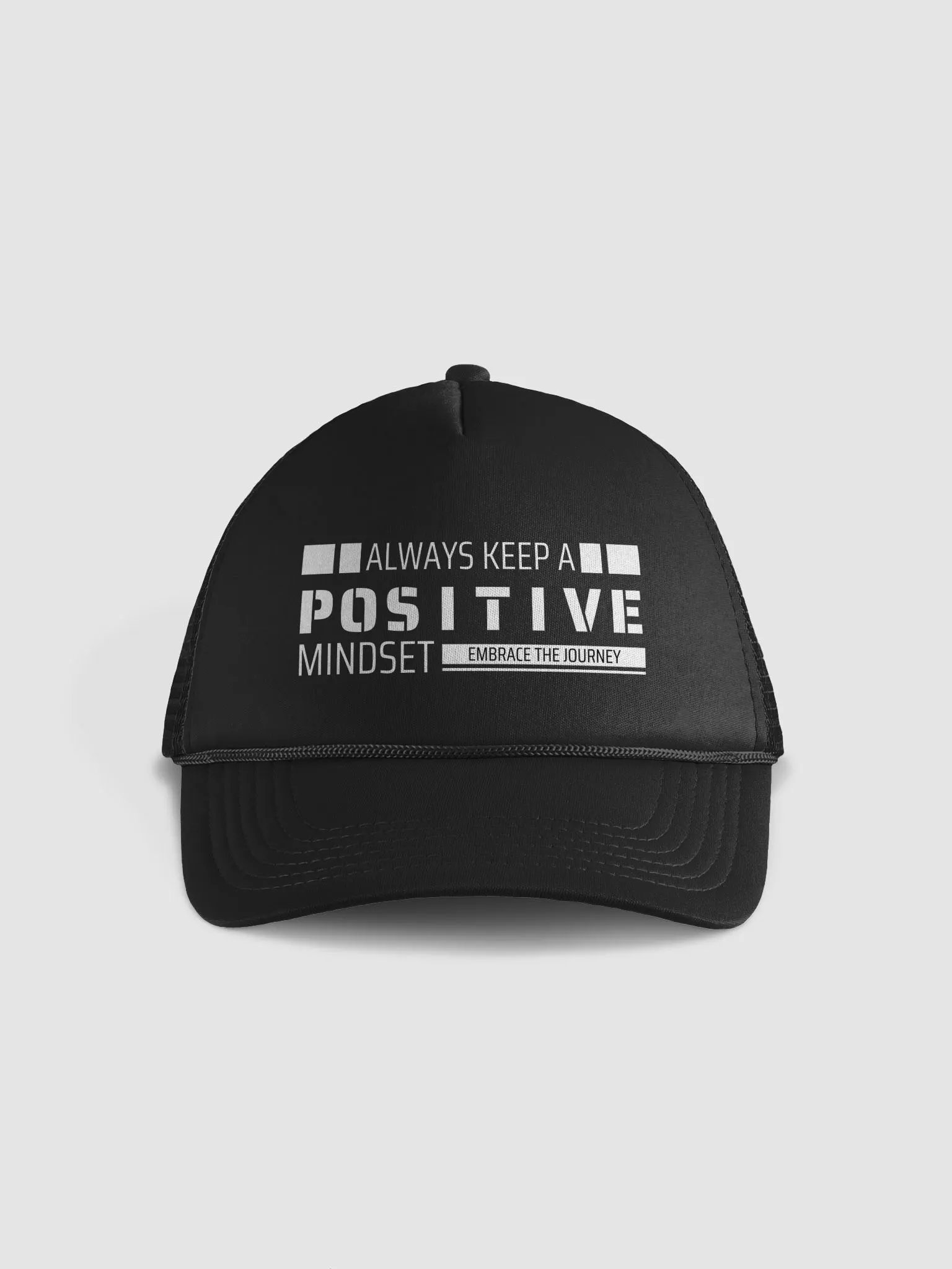 Positive Mindset Foam Trucker Hat product image (1)
