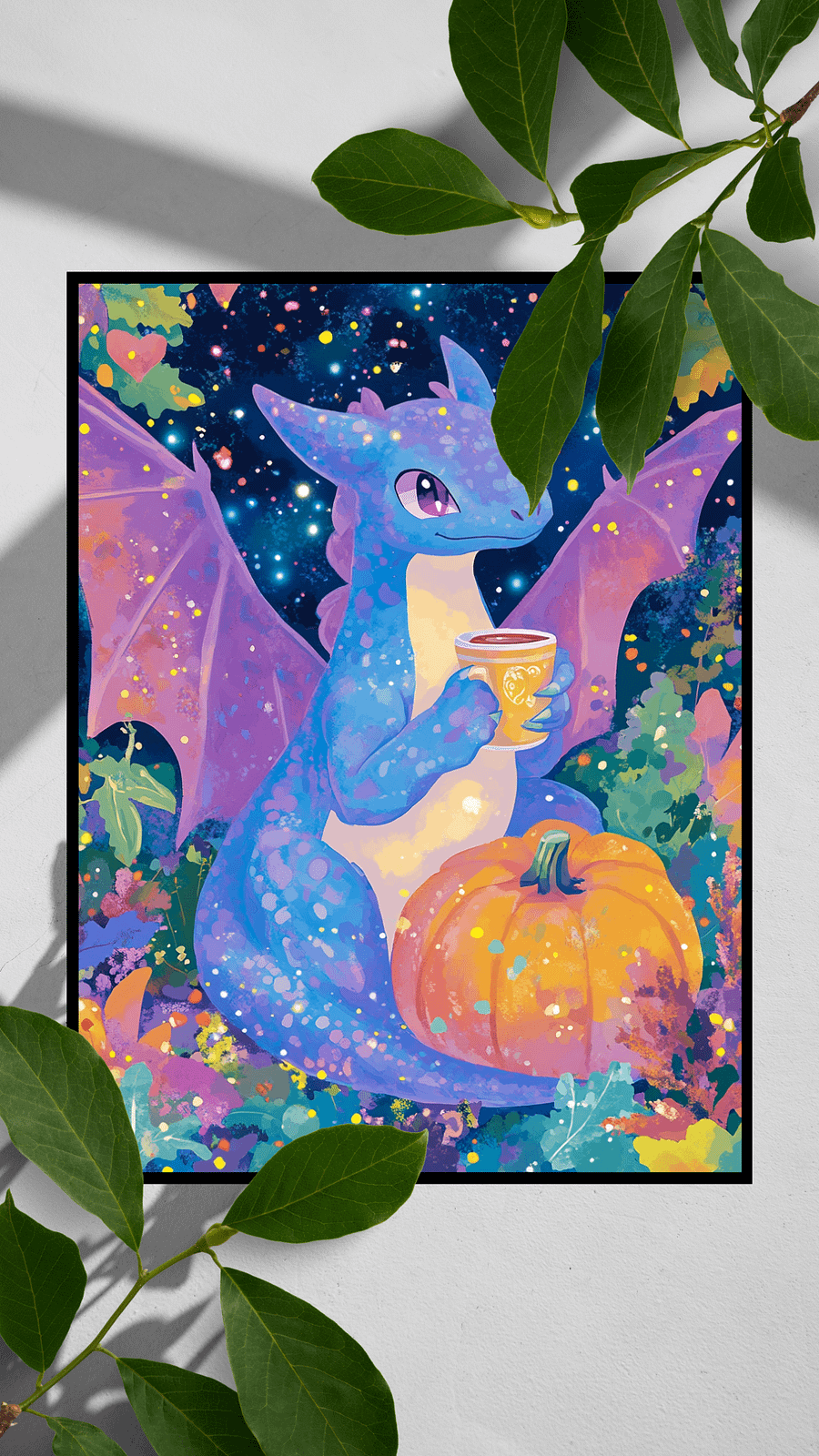 Blueberry Oolong on Matte Poster Paper product image (1)