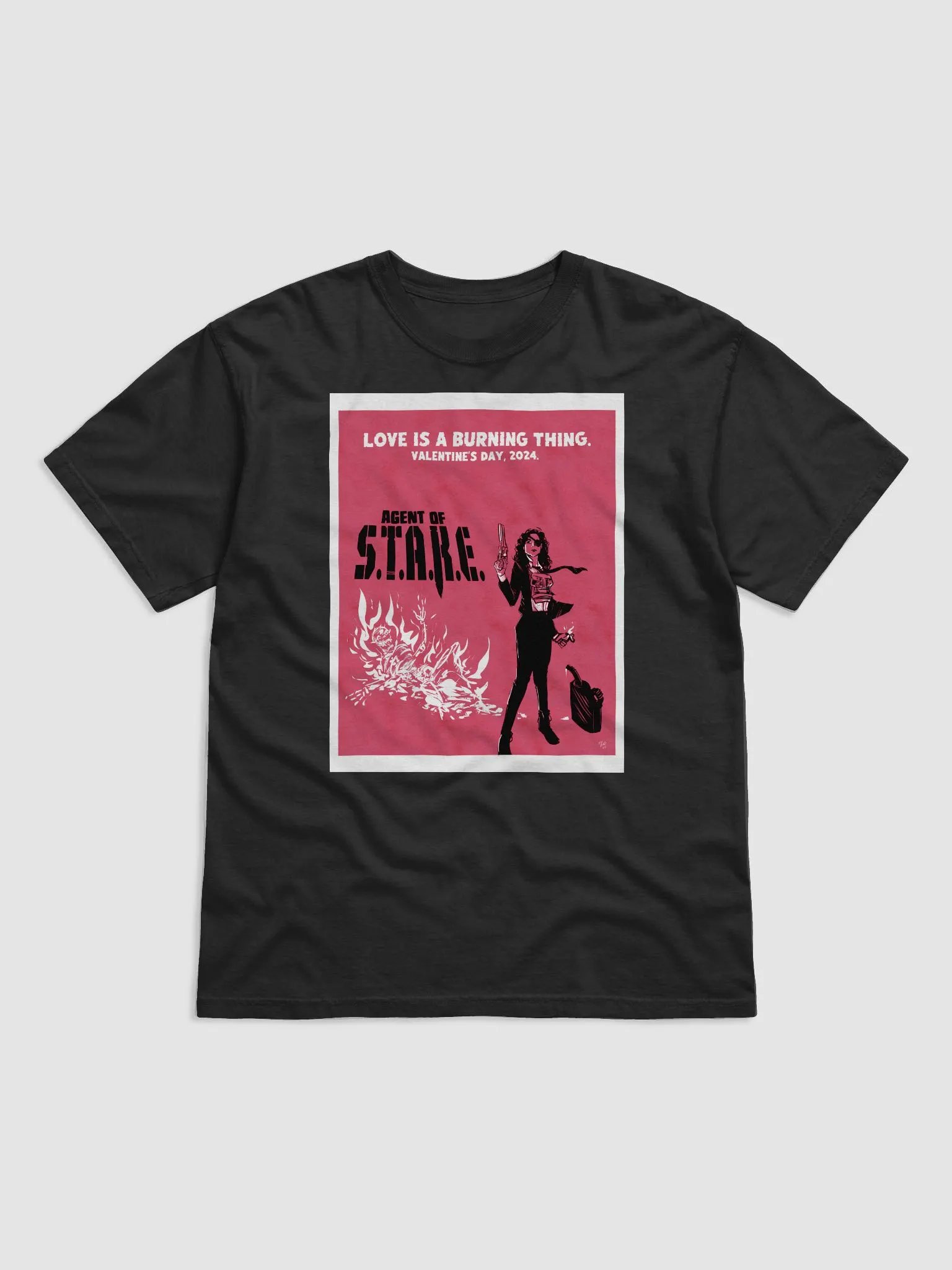 S.T.A.K.E Tee - Love is a Burning Thing product image (1)