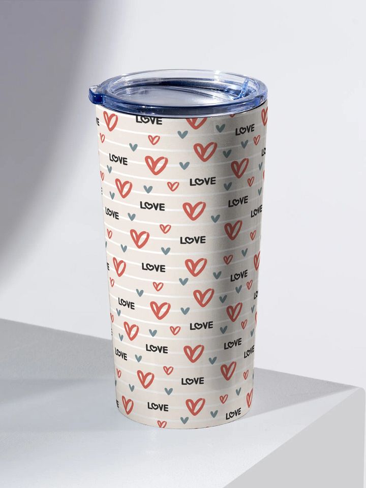 Tumbler - Love hearts product image (2)