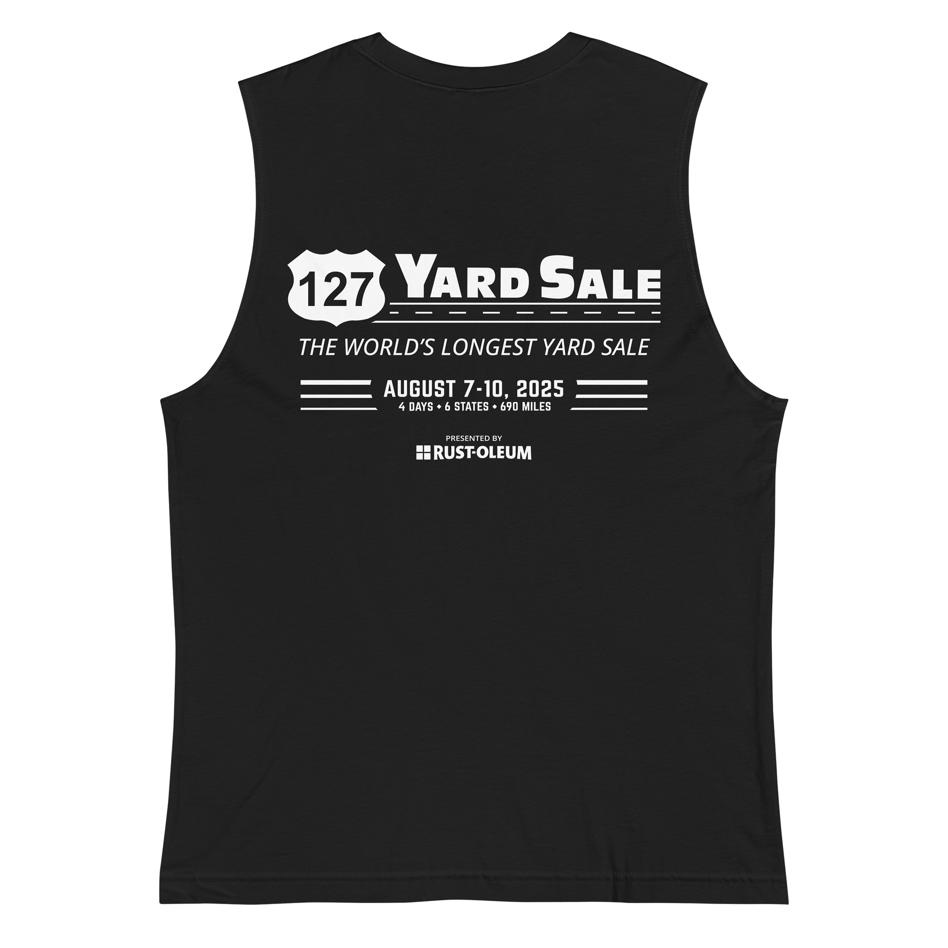 127 Yard Sale (2025) Vintage - Bella+Canvas Muscle Tank product image (4)