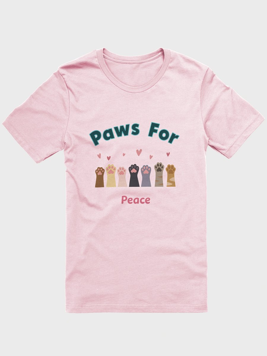 Paws For Peace Cartoon T-Shirt product image (2)