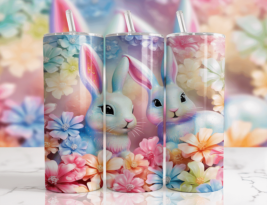 Enchanted Rabbit Fantasy Tumbler product image (1)