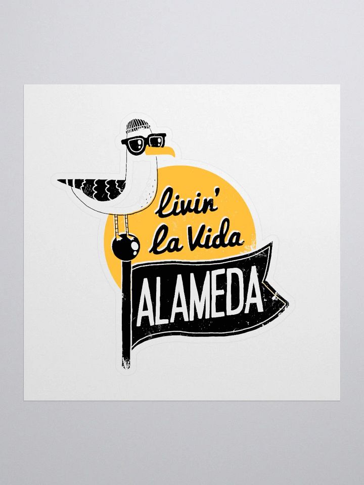 Al A. Meda Kiss Cut Stickers product image (1)