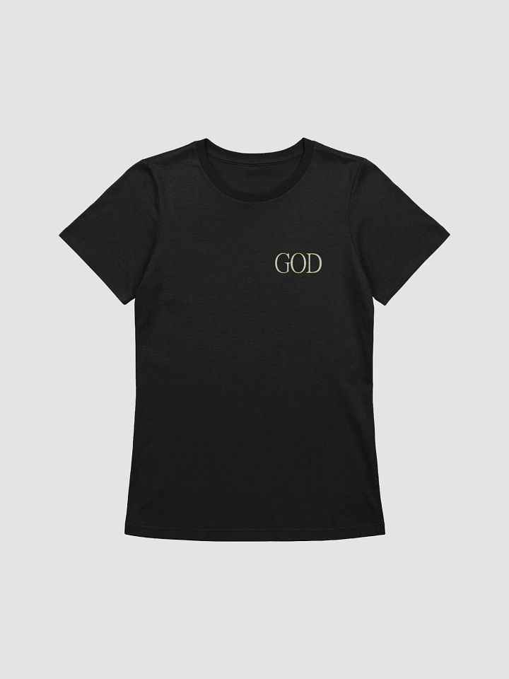 Good Vs Evil - God's In My Heart - Bella+Canvas Women's Supersoft Relaxed-fit T-Shirt product image (2)