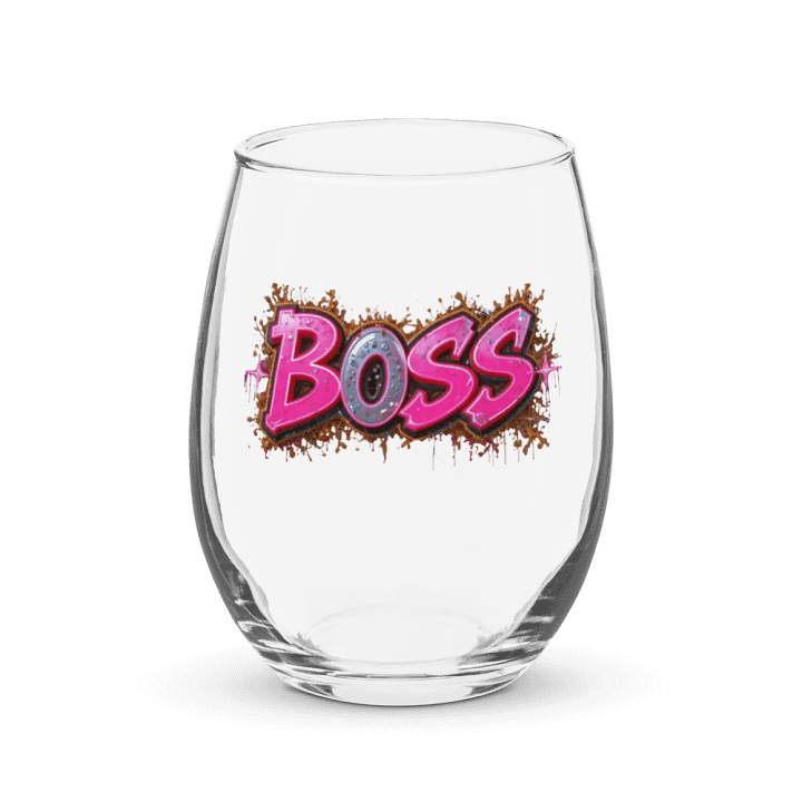 BOSS Babe Stemless Wine Glass product image (1)