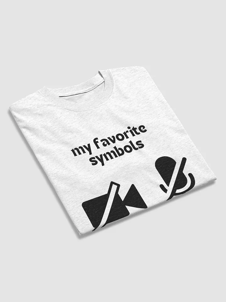 Favorite Symbols of an Introverts T-shirt product image (2)