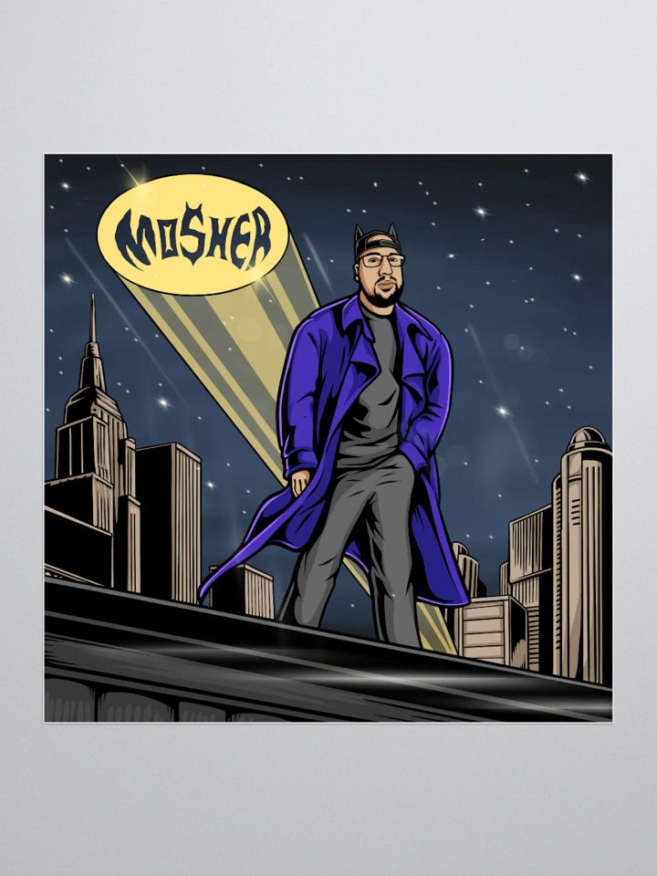 MOSHER LOGO STICKER product image (1)