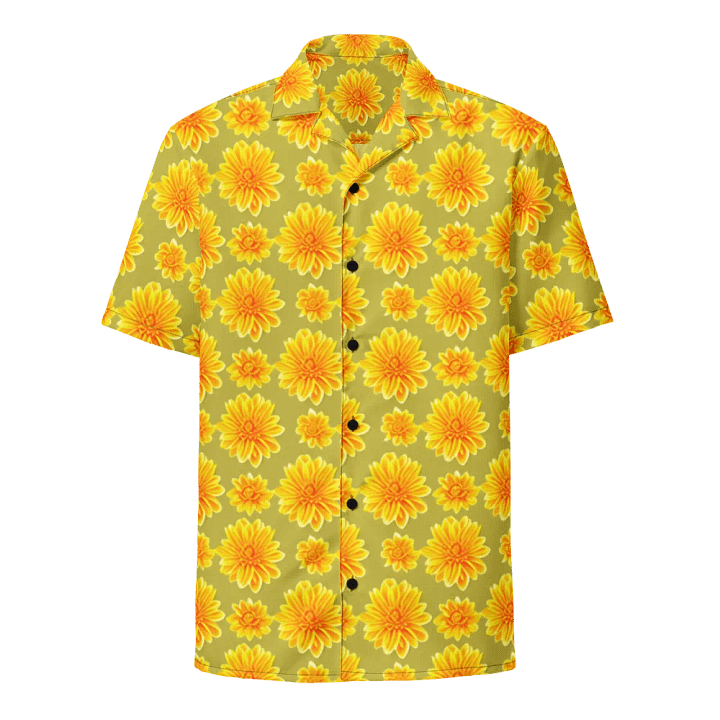Floral Pattern Chrysanthemum Flowers Hawaiian Shirt product image (1)