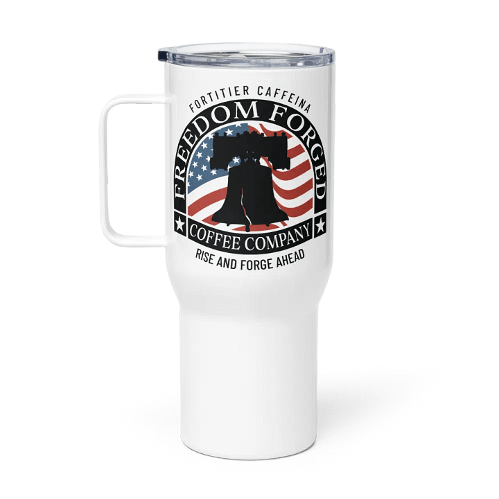 Freedom Forged Travel Tumbler – Built for the Journey product image (1)