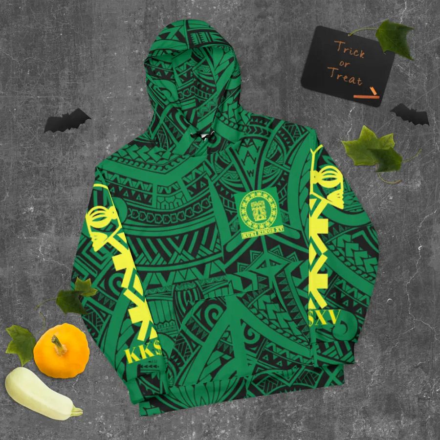 Symmetric Serenity Tatau Ttiki Unisex Hoodie product image (9)