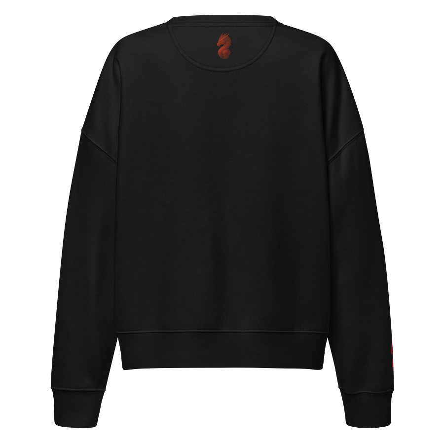 🔴100% Organic Cotton - Red Dragon – Flamekeeper's Creed Sweater product image (3)