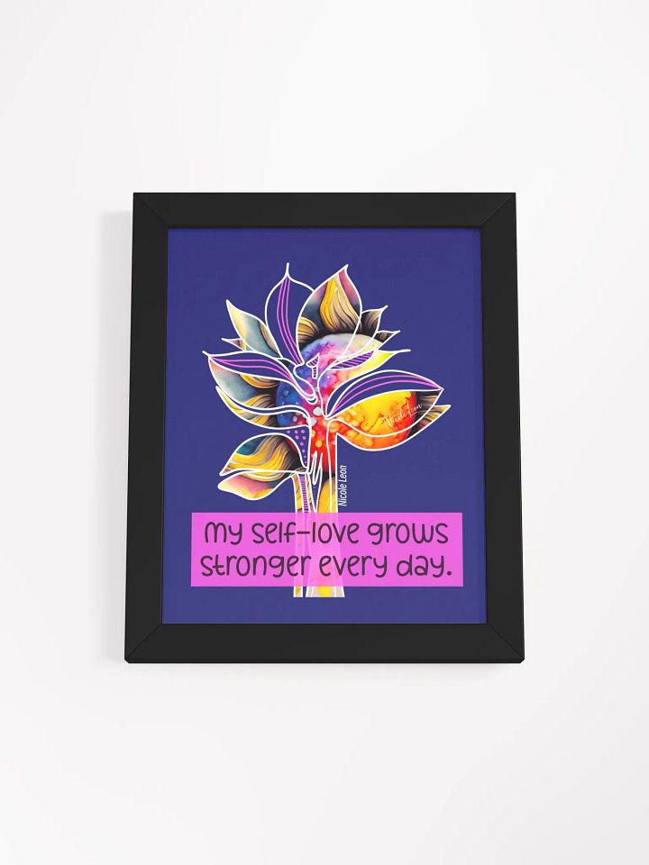 Self-Love Blossom Matte Poster product image (1)