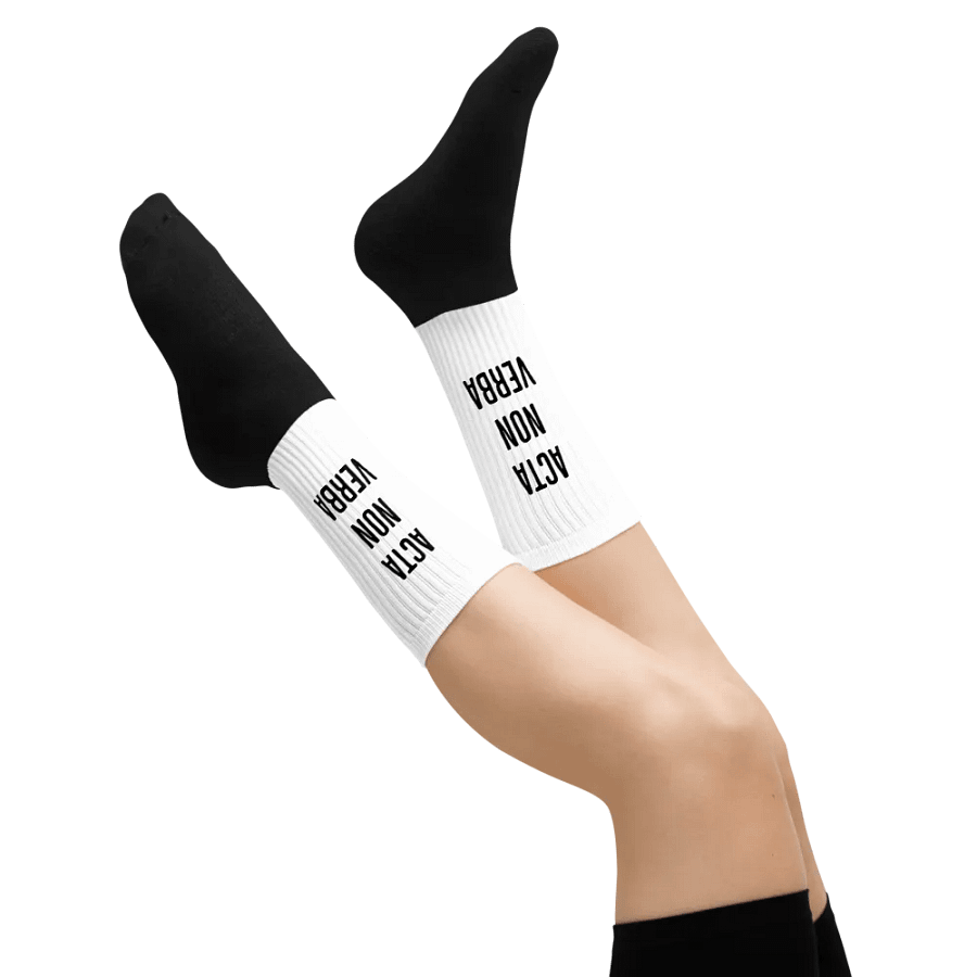 Acta Non Verba Socks product image (4)