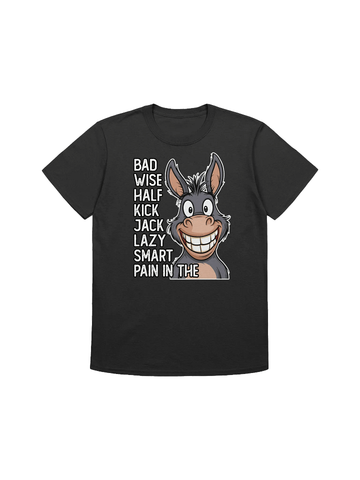 Funny Donkey - "Pain In The" Wordplay Graphic T-Shirt product image (4)