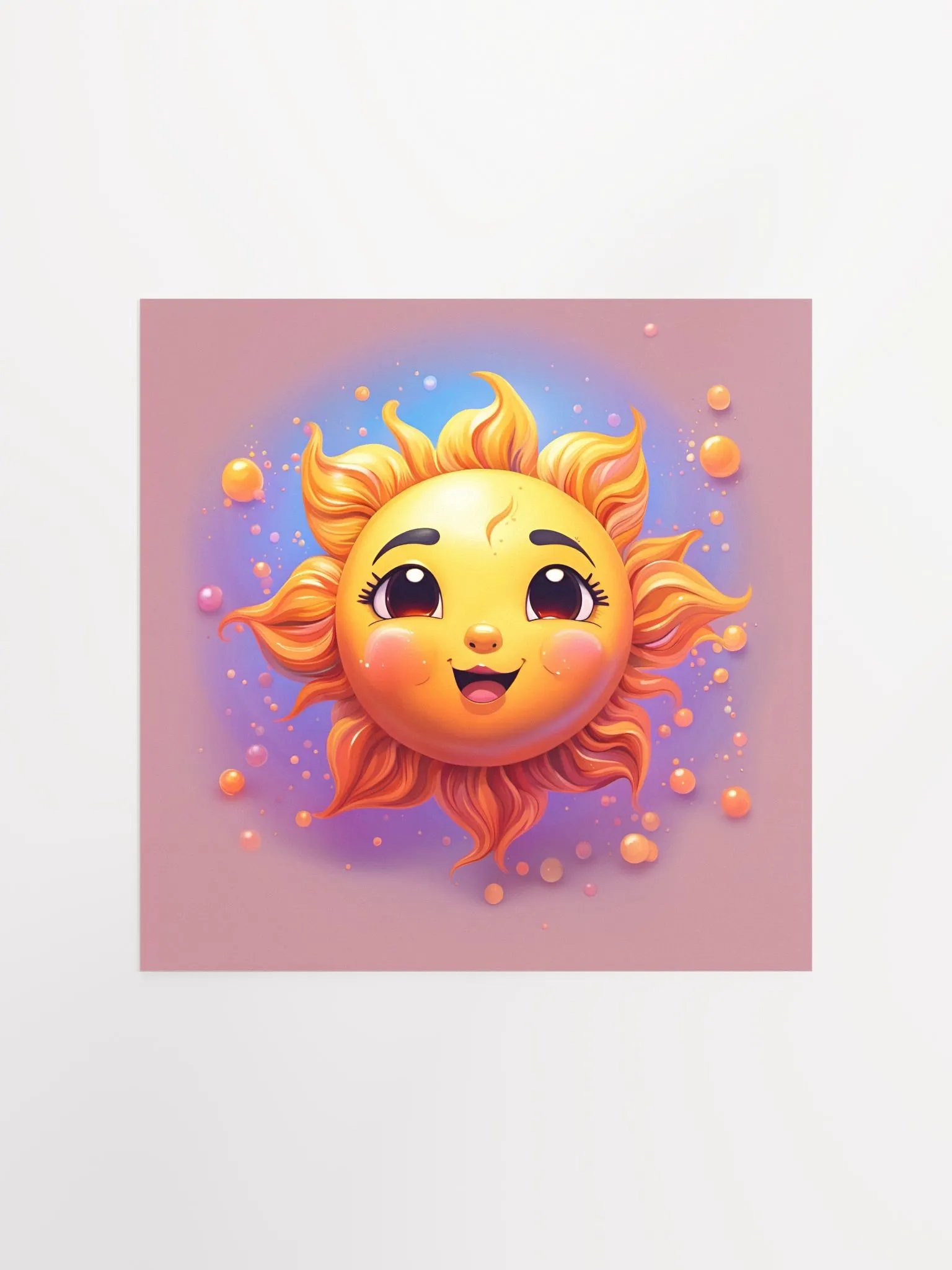 Cute Sun Poster product image (1)