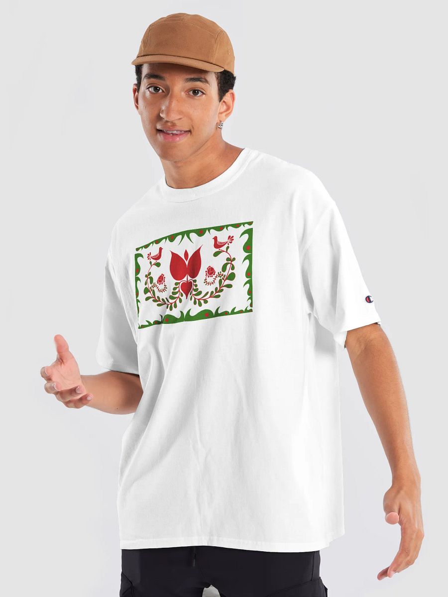 Hungarian Traditions Red Floral T-Shirt product image (8)