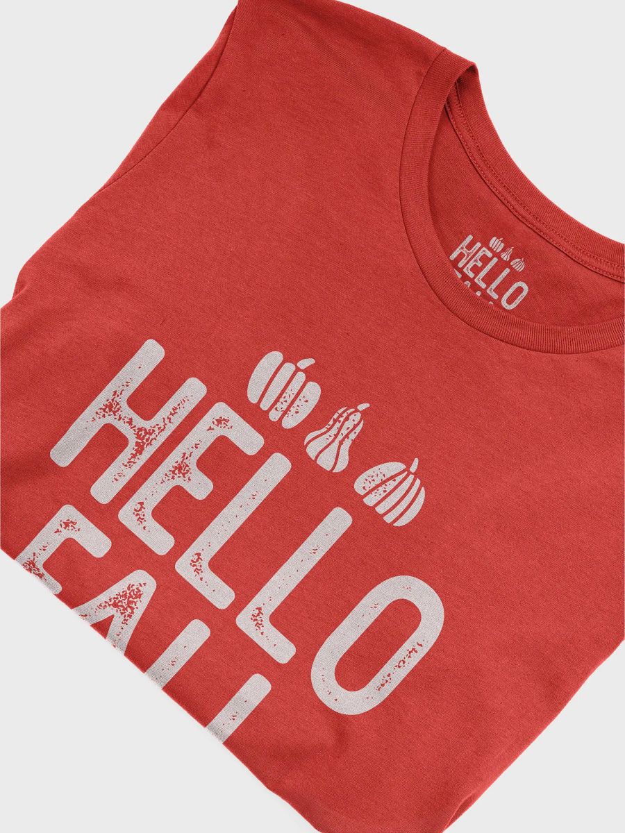 Hello Fall Care Icons T-Shirt product image (3)