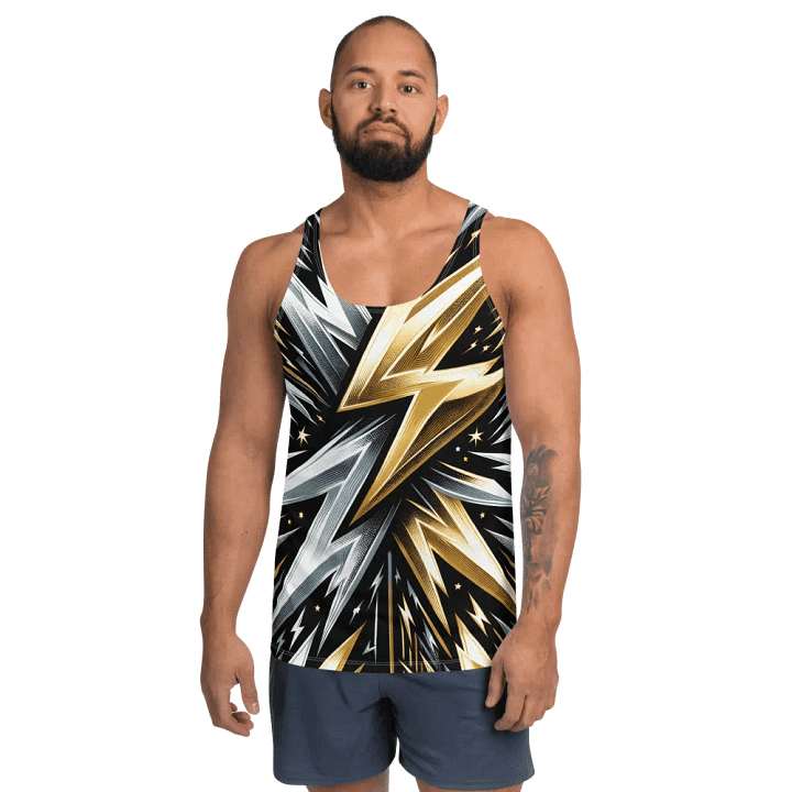 T3 Electric Glamour Lightening Mens Tank product image (1)