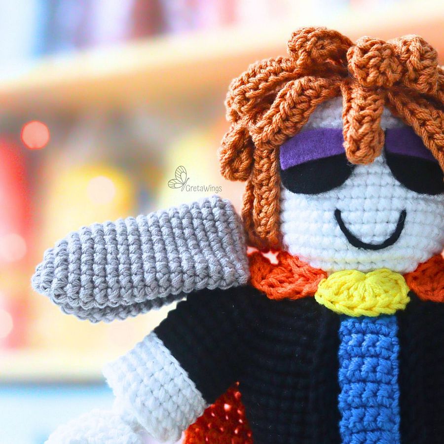 Crochet Gamer Avatar - Roblox Amigurumi Pattern (digital download) product image (5)