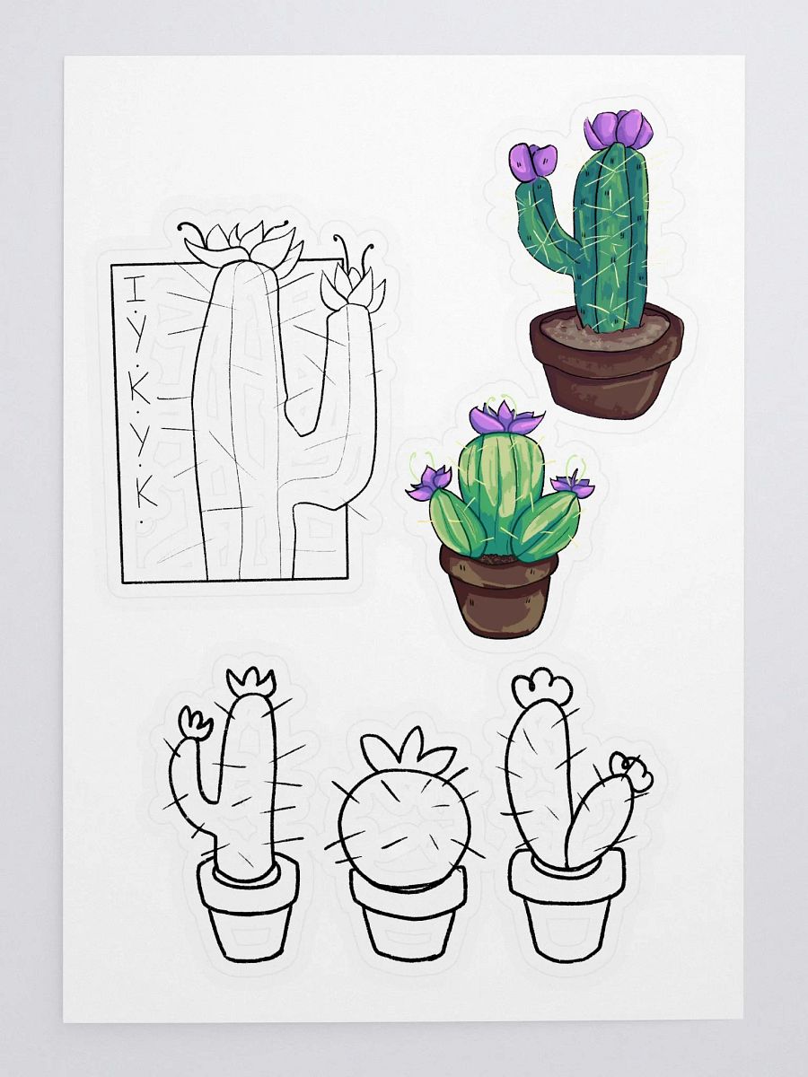 Cactus Stickers product image (3)
