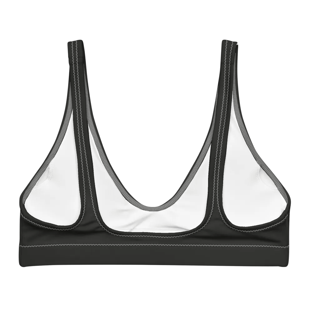 MANN Magazine Black Padded Bikini Top product image (3)