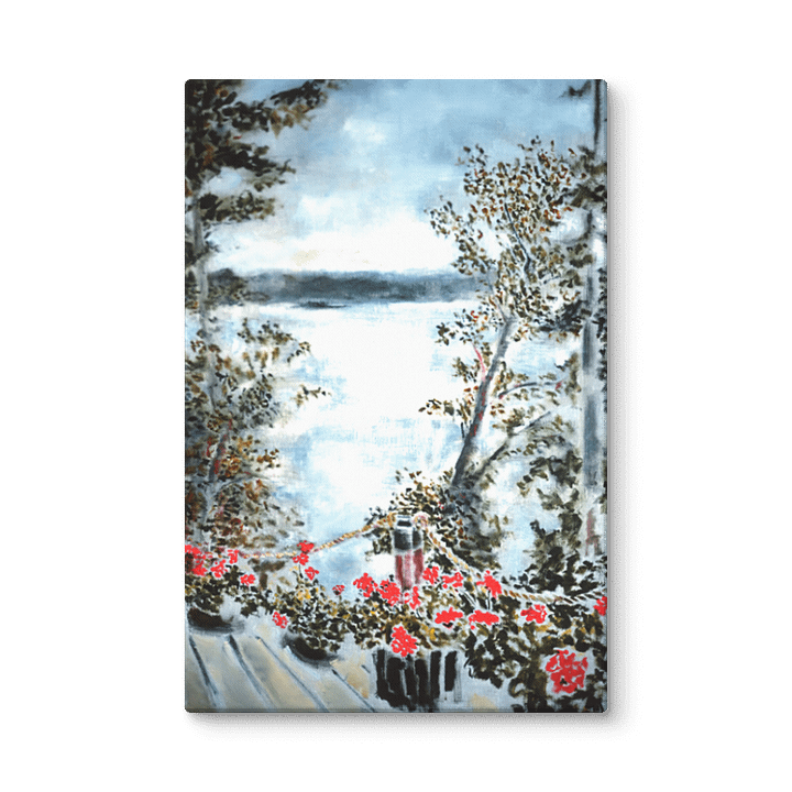 Clyde's View (1987) on canvas ("24 x 36") product image (2)