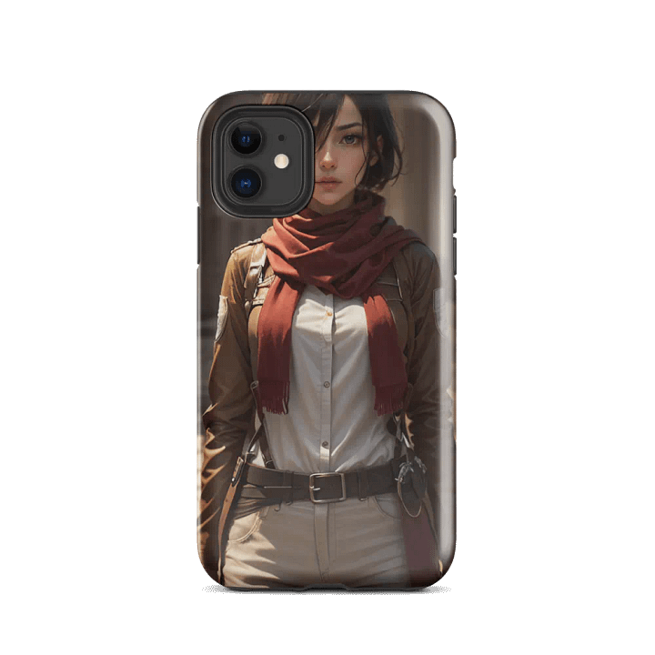 Mikasa Ackerman iPhone Tough Case – Fierce Protector Design product image (24)