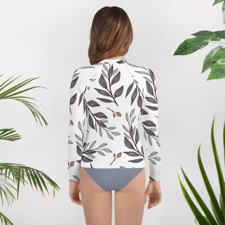 Stylish Teen Protect All-Over Print Rash Guard product image (11)