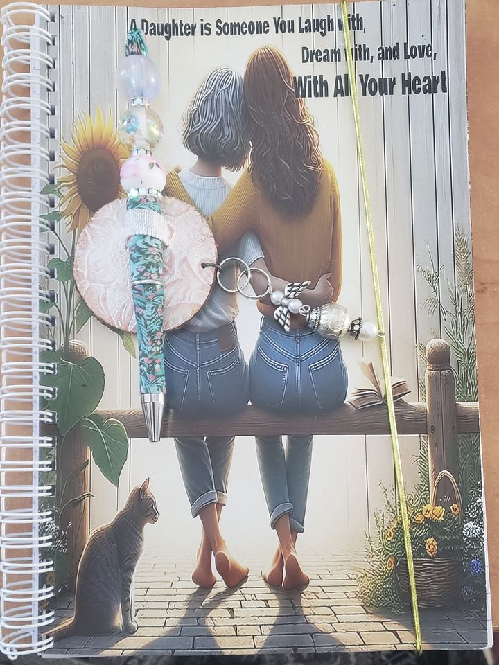 Mother-Daughter Bond Inspirational Notebook: A Heartwarming Journal for Cherished Memories Product product image (1)