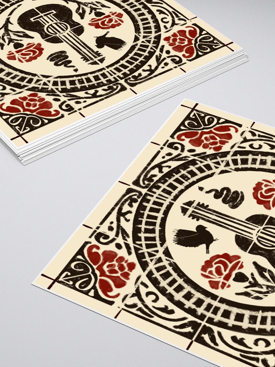 Hadestown Spanish Tile Stickers – Kiss-Cut Vinyl Broadway Musical Fan Decals product image (4)