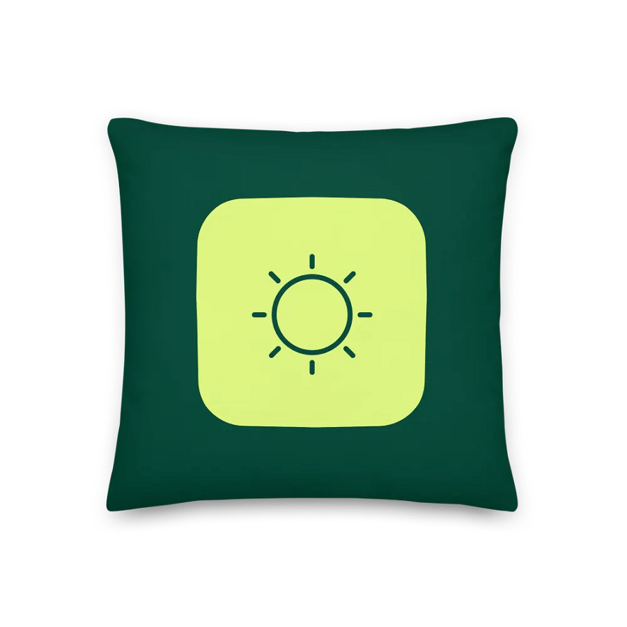 Light Mode / Dark Mode Icon Pillow product image (1)