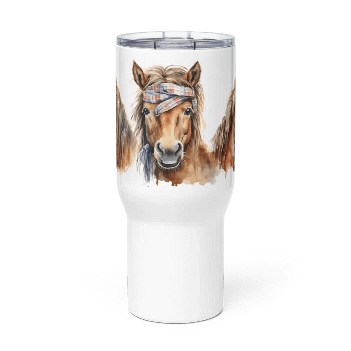 Horse Trio Travel Mug product image (2)