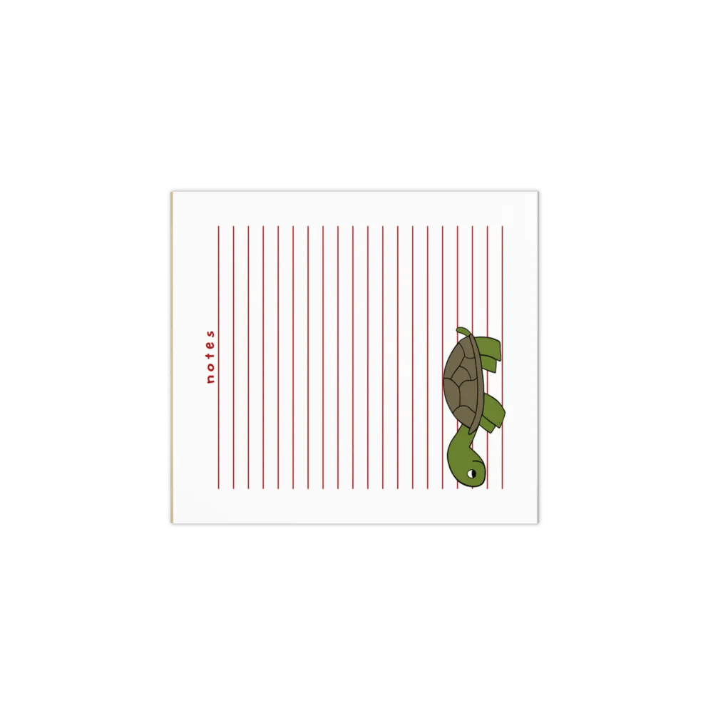 Cute Cartoon Turtle Notes Notepad Set product image (2)