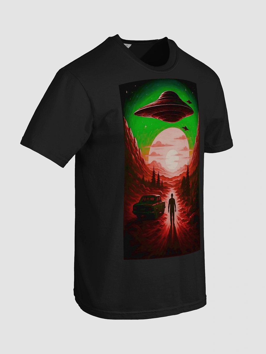 Surreal Sunset UFO Unisex Tee product image (7)