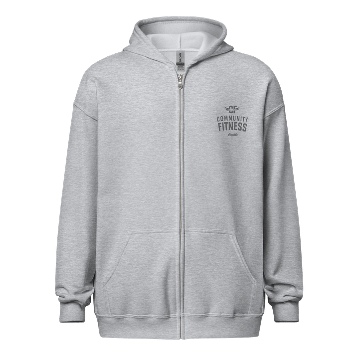 Classic Zip Hoodie | Gray product image (1)