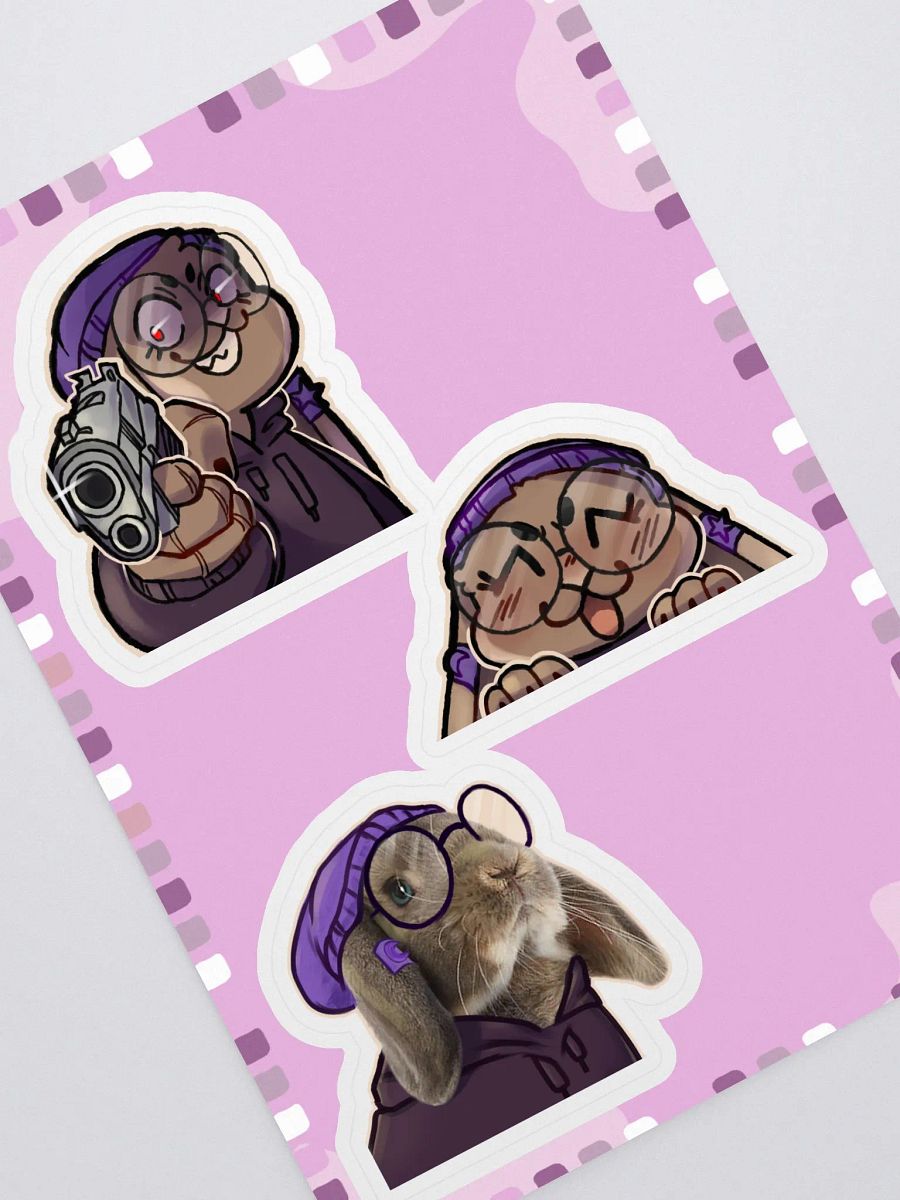 Flammtastic Sticker Sheet 3 (Threat, Peek, Realistic) product image (1)