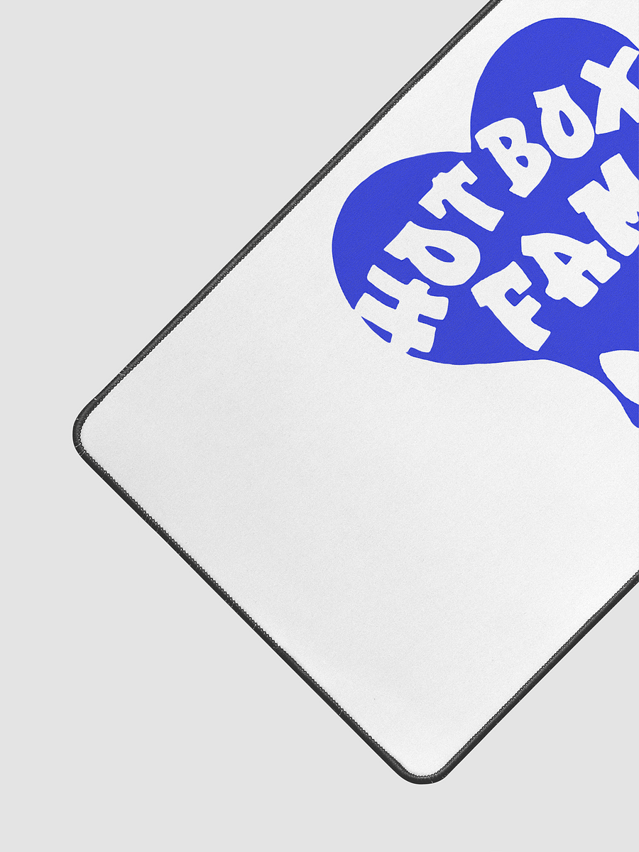 HOT BOX FAM TRANSPARENT ROYAL BLUE LOGO ON DESK MAT product image (3)