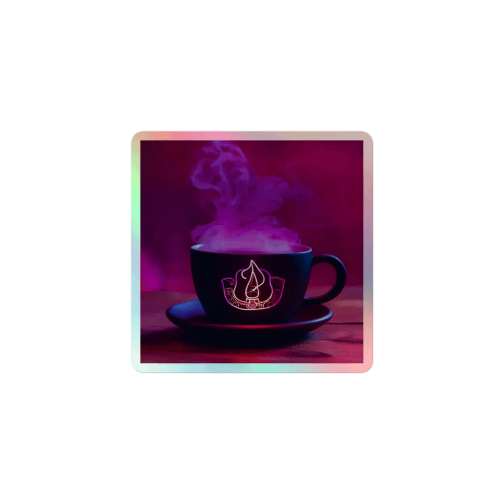 Mystic Spade Steam Holographic Stickers product image (1)