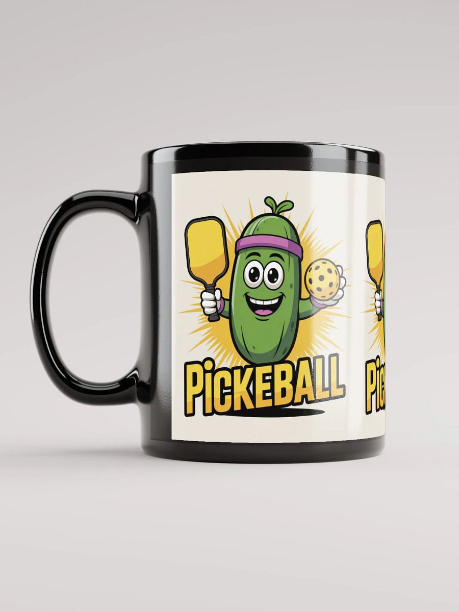 Black Pickleball Pickle Mug – 11oz, 15oz of Sporty Fun product image (12)