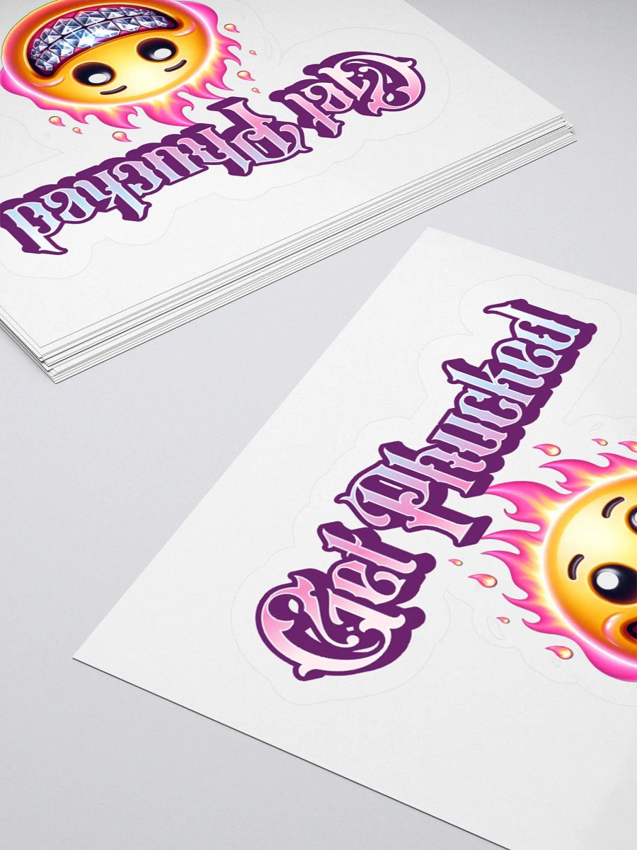Get Phucked Kiss Cut Stickers product image (11)