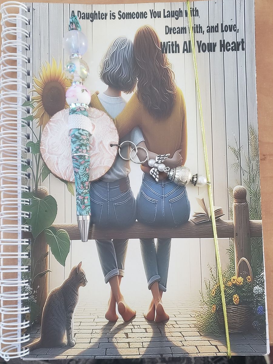 Mother-Daughter Bond Inspirational Notebook: A Heartwarming Journal for Cherished Memories Product product image (1)
