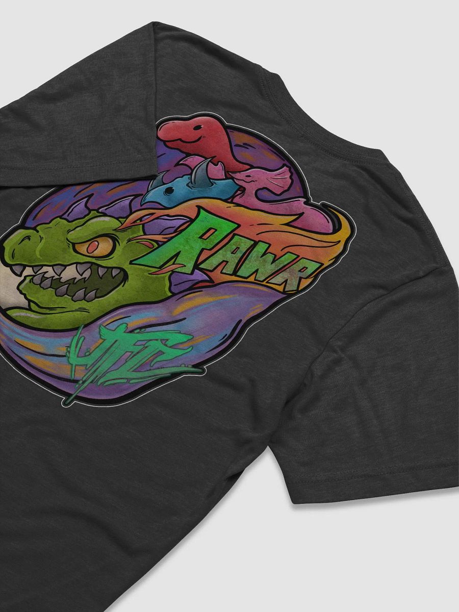 Vicious Rawr! (Triblend Short Sleeve T-Shirt) product image (4)