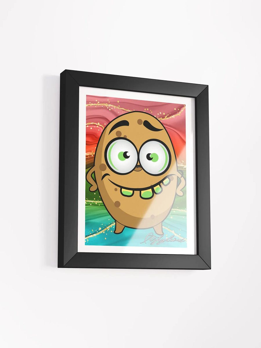 Whimsical Potato Power Framed Poster product image (2)