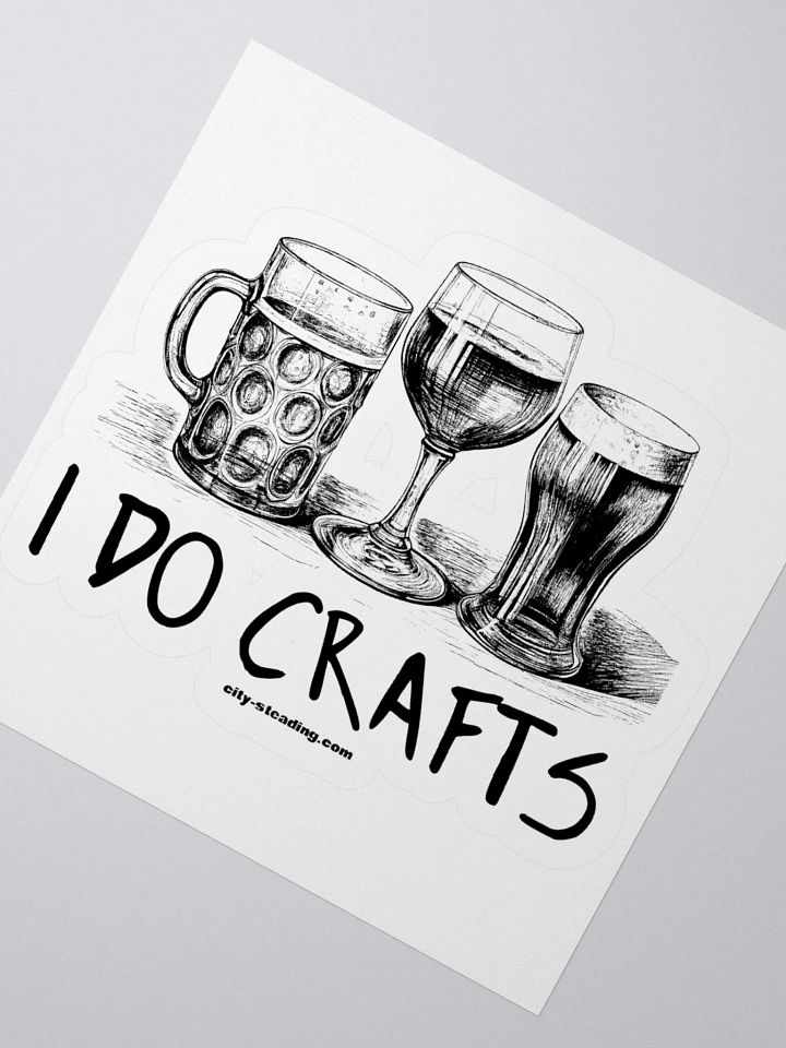 I Do Crafts Stickers product image (5)