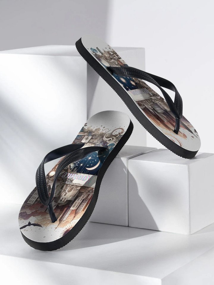 Dreaming Romance Flip Flops. product image (2)