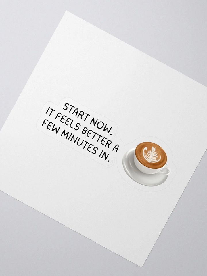 Start Now Sticker product image (4)