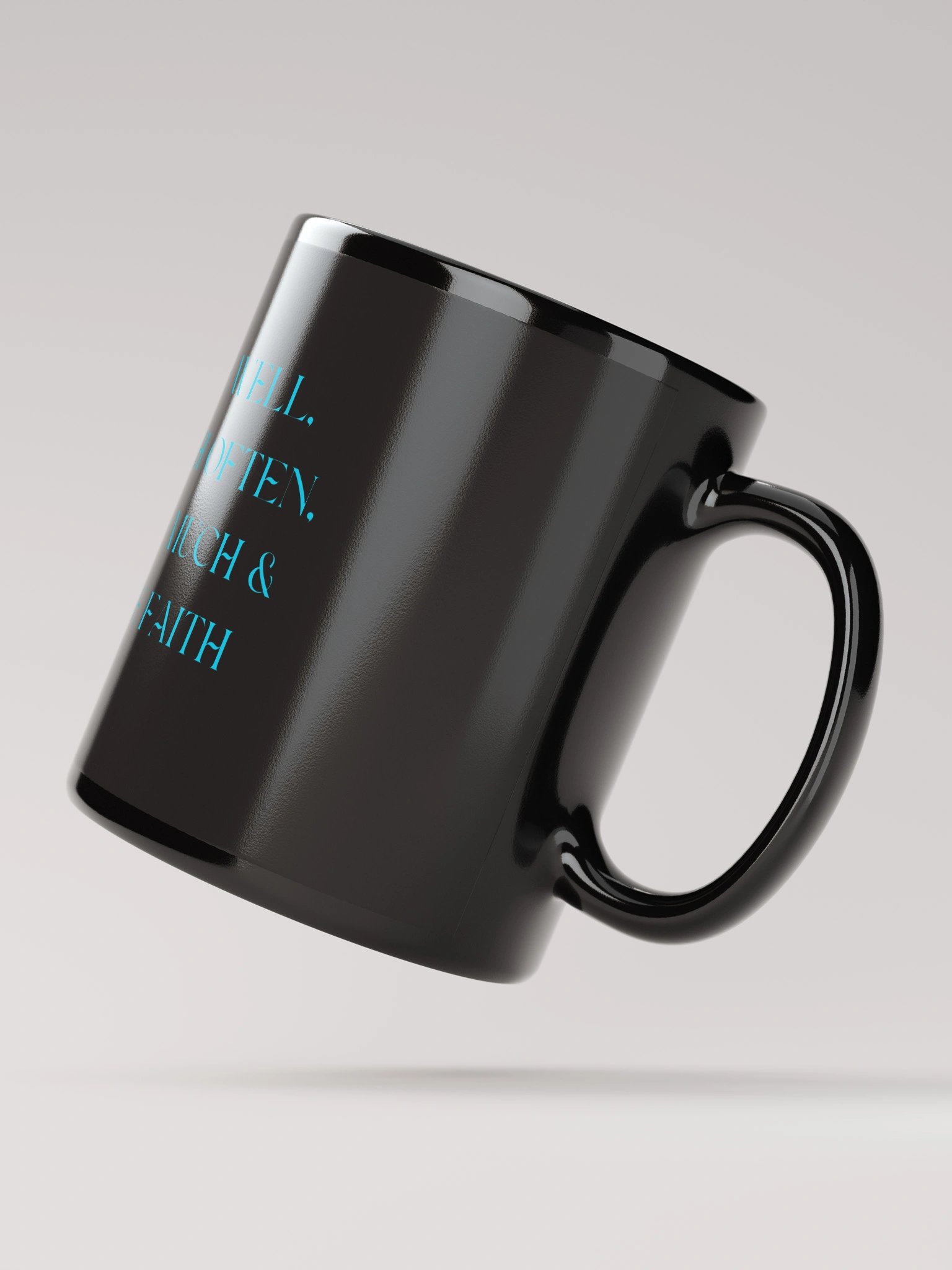 IIxFROSTYxII Black Glossy Mug product image (2)