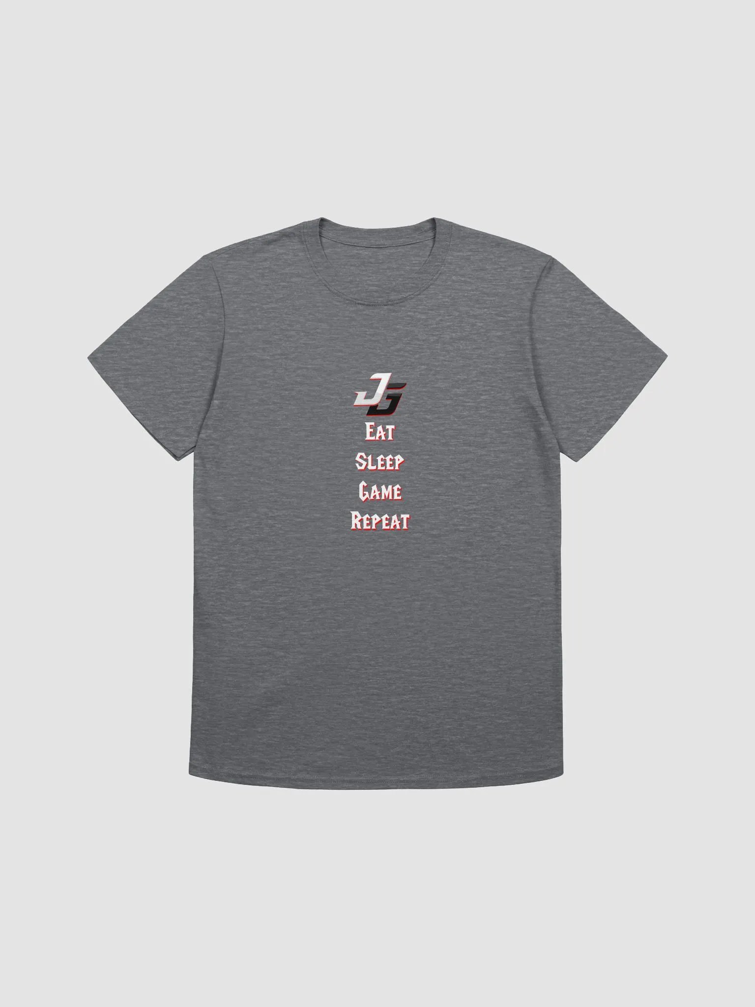 JG Red "Eat Sleep Game Repeat" product image (2)